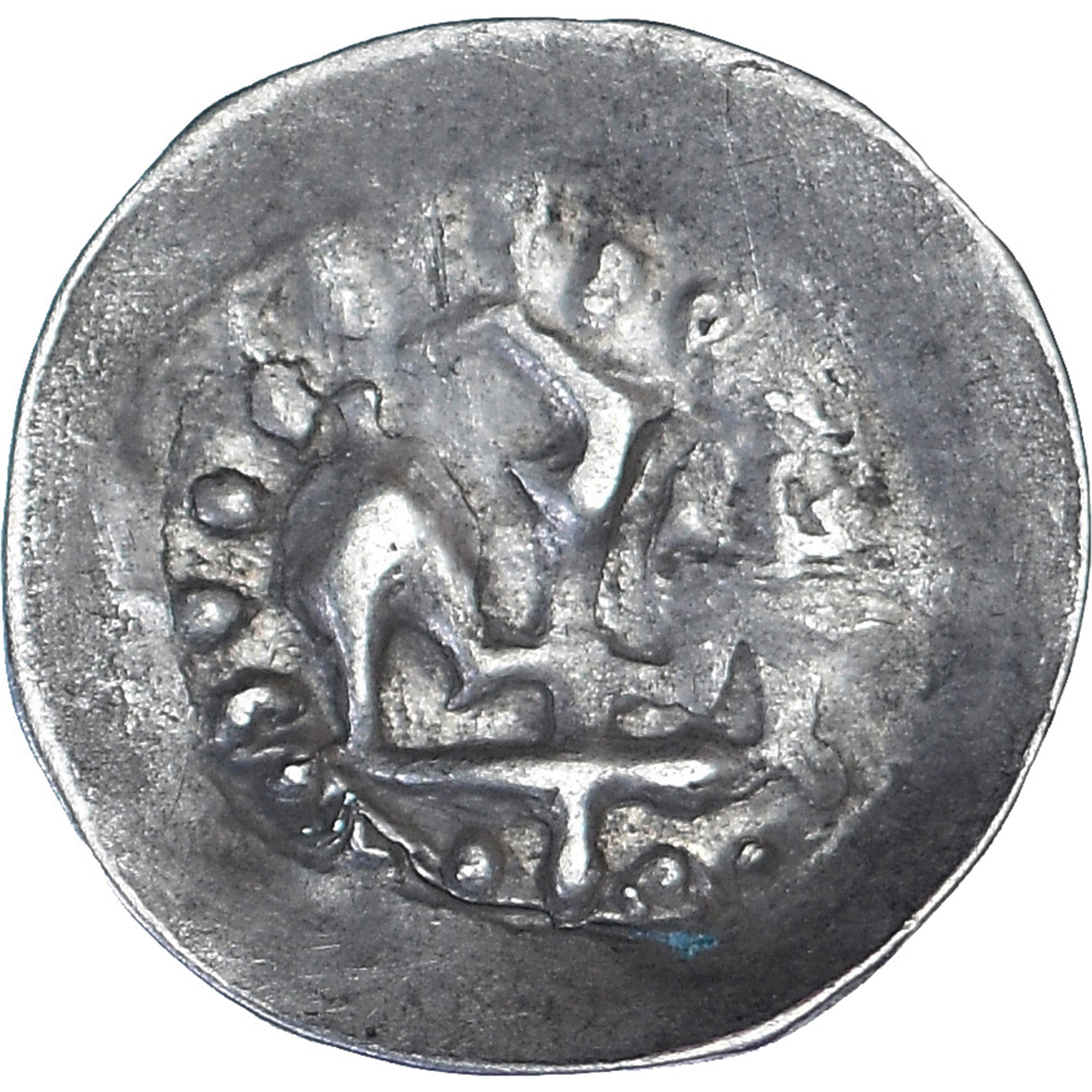 Coin, French state, Alsace, lis pfennig, 14th-15th Centuries, Strasbourg