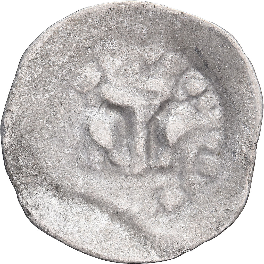 Moeda, ESTADOS FRANCESES, ALSACE, Pfennig au lis, XIVth-XVth Century