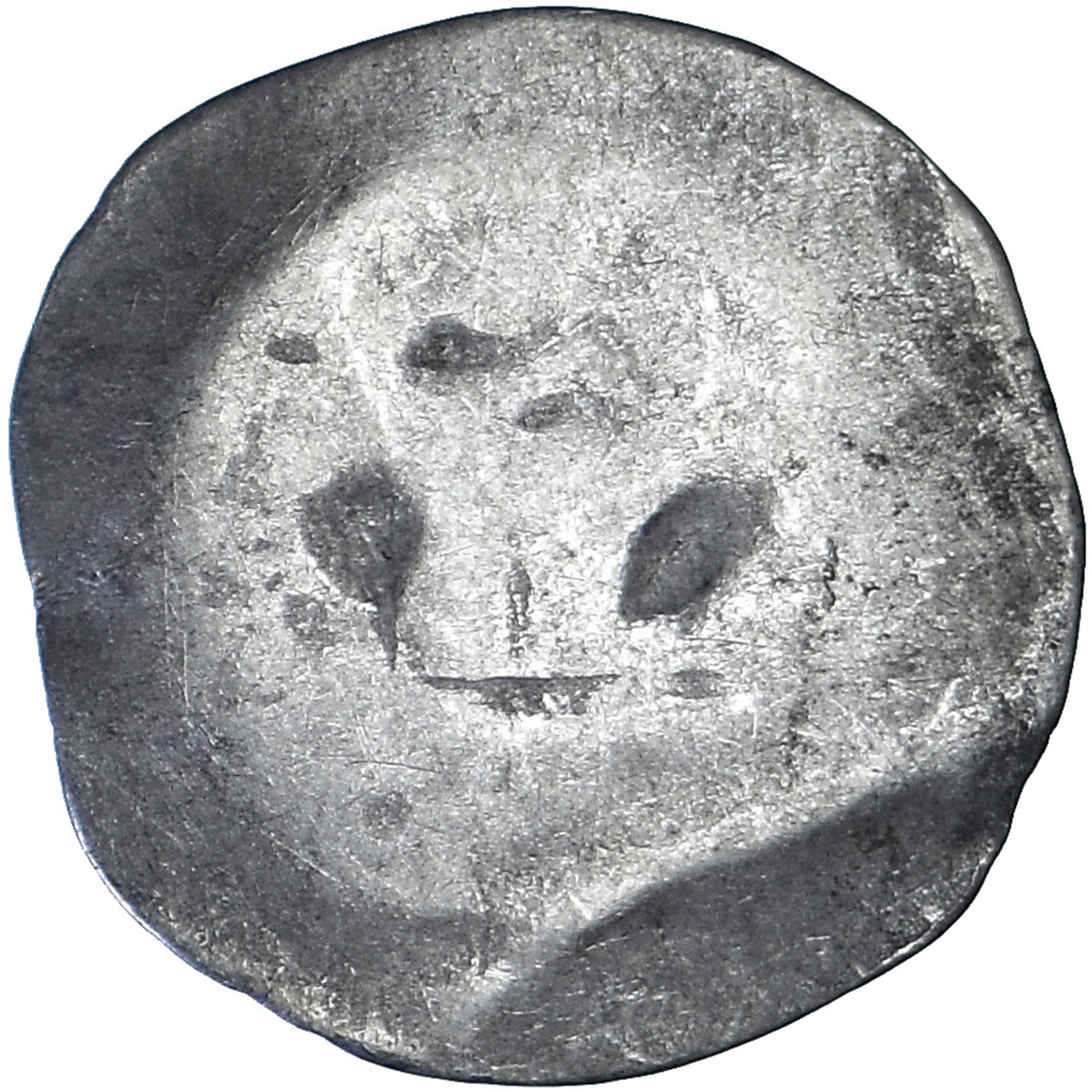Coin, French state, Alsace, lis pfennig, 14th-15th Centuries, Strasbourg