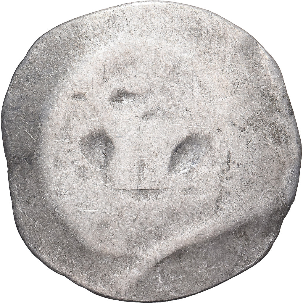 Moeda, ESTADOS FRANCESES, ALSACE, Pfennig au lis, XIVth-XVth Century