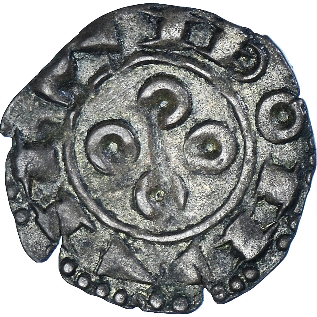 Moneda, Francia, Anonymous, Denier, ca. 1080-1120, Narbonne, Comté de Melgueil