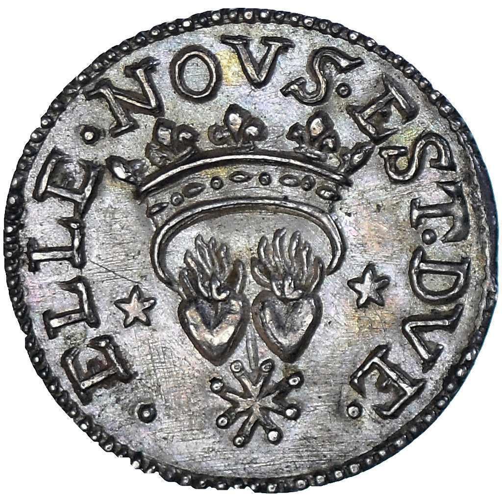 Francia, Denier à épouser, Collection Térisse, EBC+, Plata, Terisse:D94