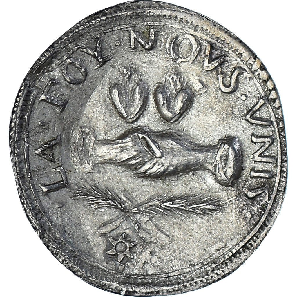 Frankrijk, Denier à épouser, Collection Térisse, ZF, Zilver, Terisse:D90