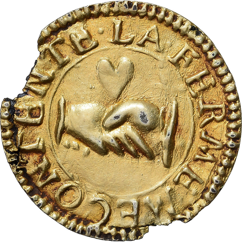 France, Denier à épouser, Collection Térisse, EF(40-45), Vermeil, Terisse:D79