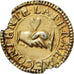 France, Denier à épouser, Collection Térisse, EF(40-45), Vermeil, Terisse:D79