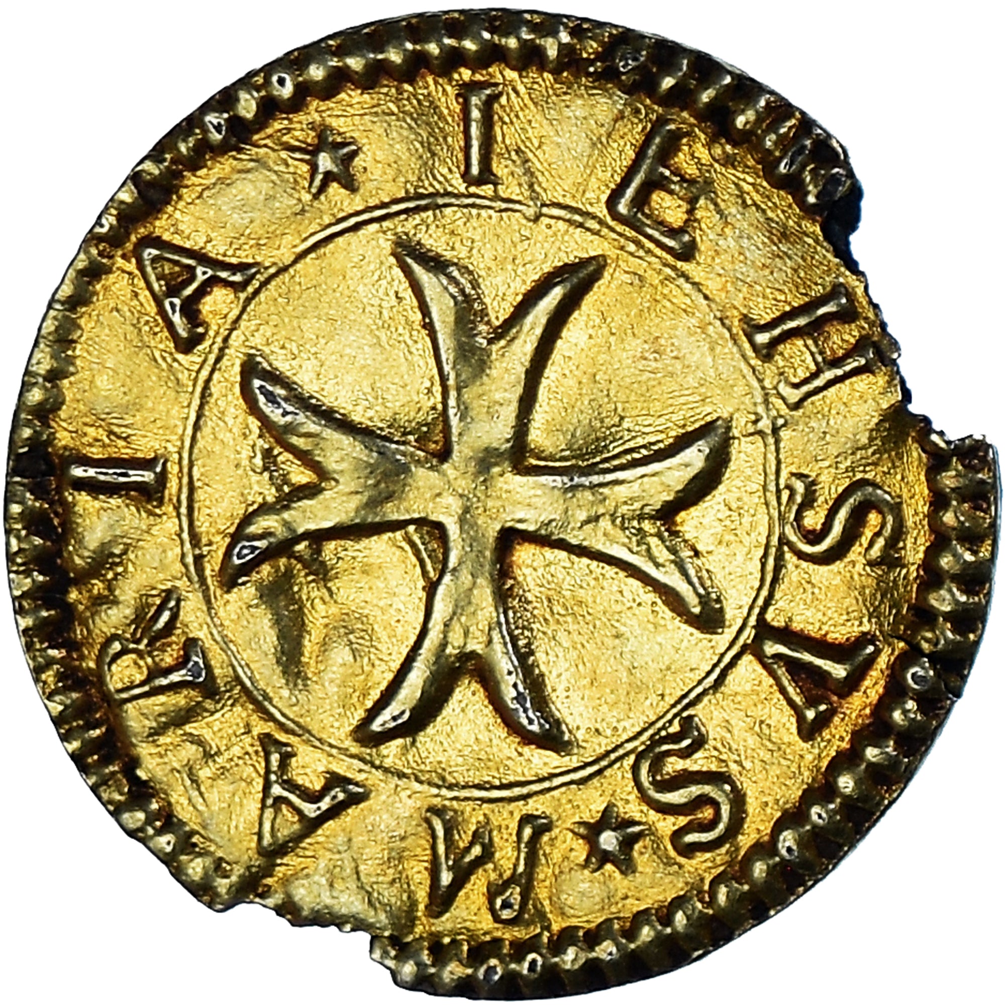 Francia, Denier à épouser, Collection Térisse, MBC, Oro vermeil, Terisse:D79