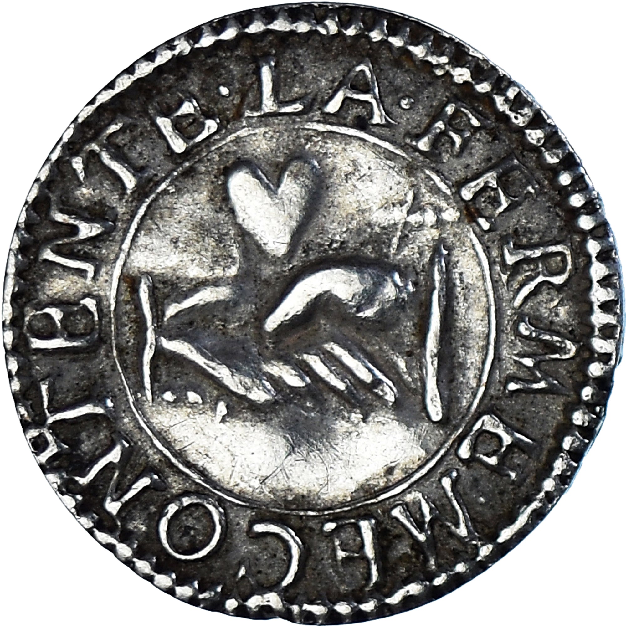 Francia, Denier à épouser, Collection Térisse, MBC+, Plata, Terisse:D79