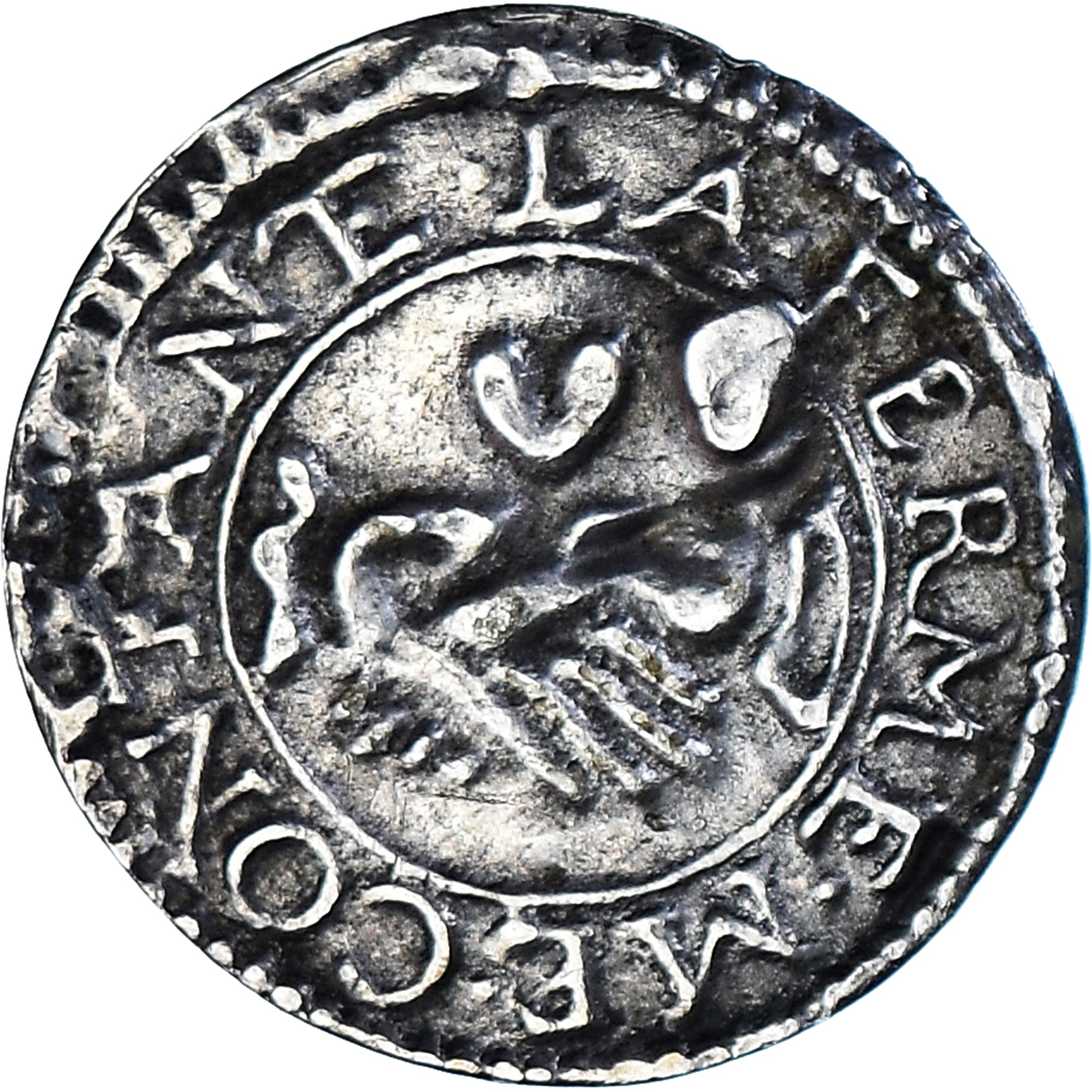 Francia, Denier à épouser, Collection Térisse, MBC+, Plata, Terisse:D78