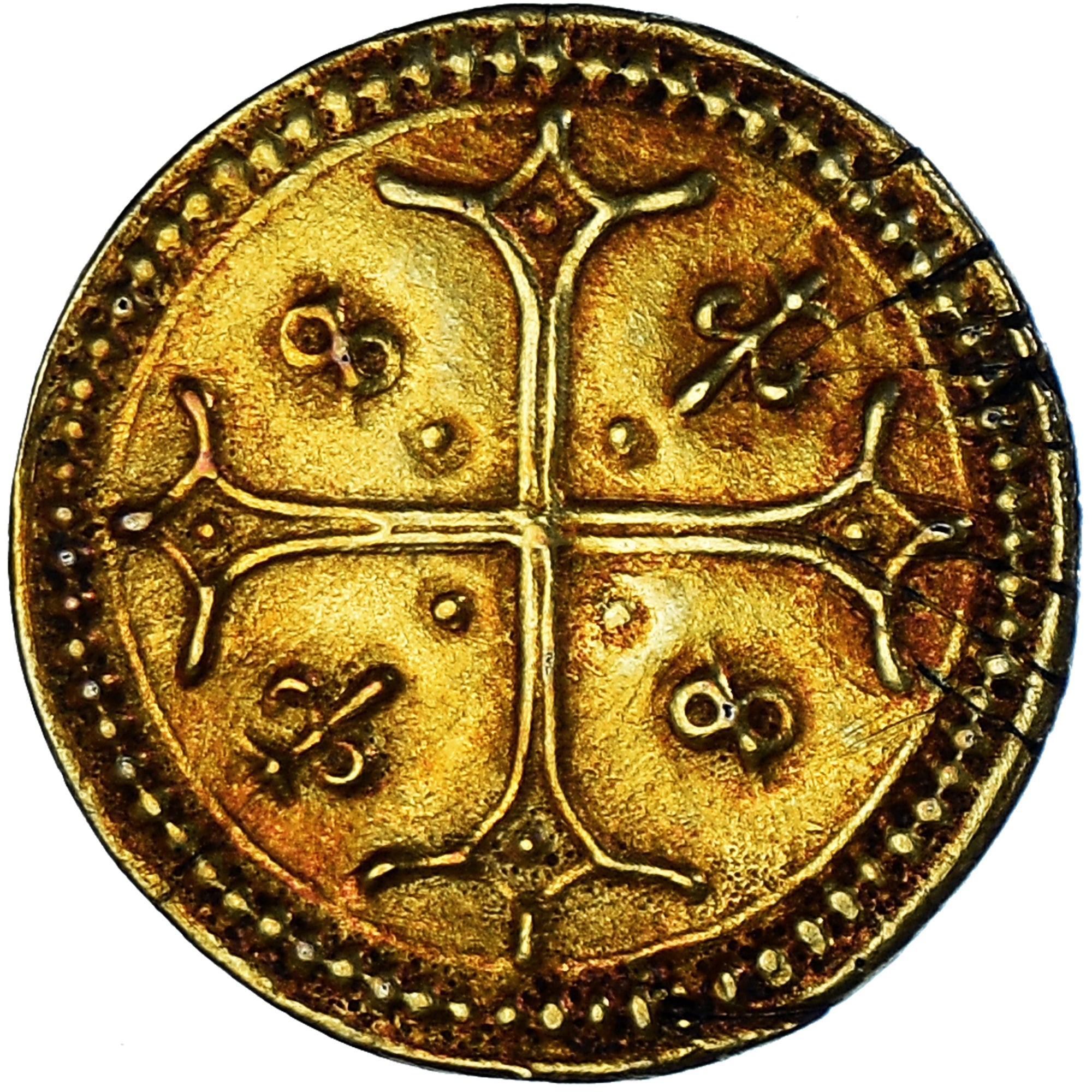 Francia, Denier à épouser, Collection Térisse, EBC, Oro vermeil