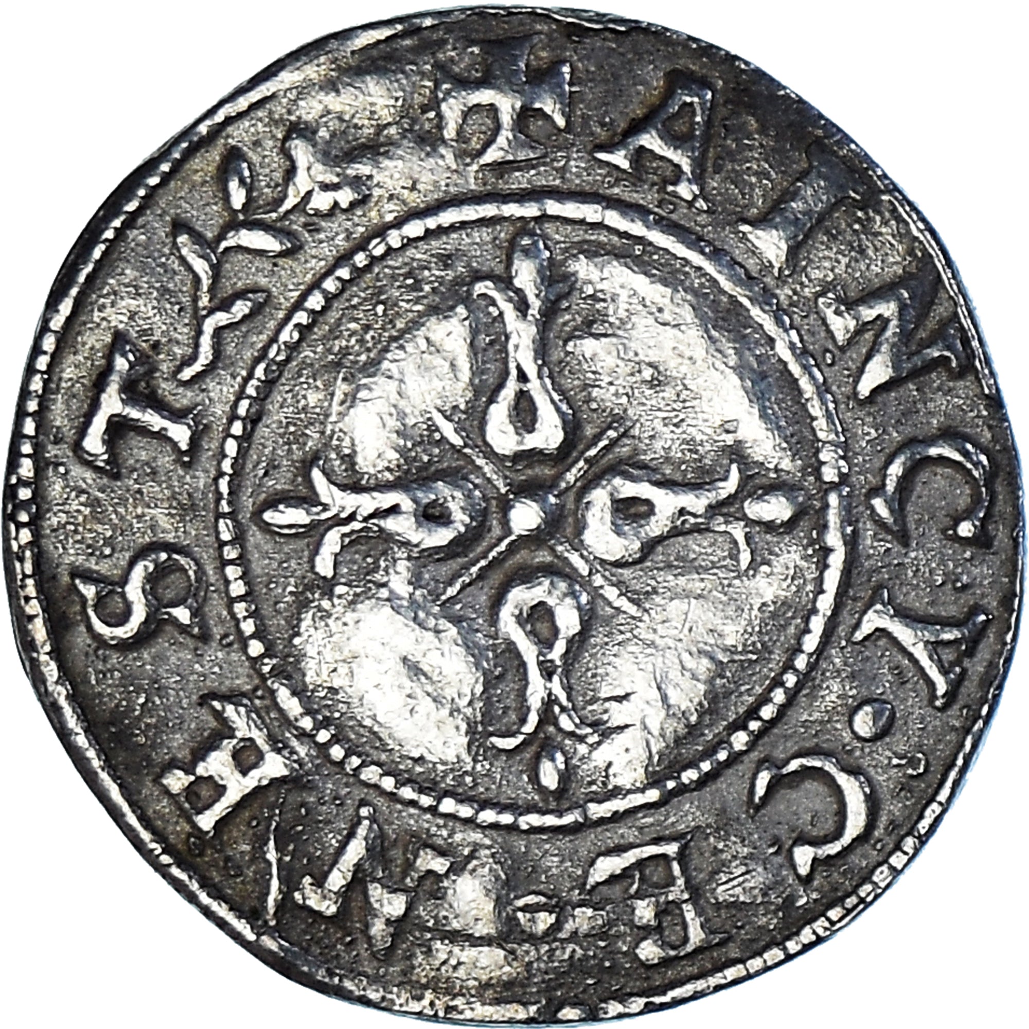 Francia, Denier à épouser, Collection Térisse, MBC, Plata, Terisse:D14