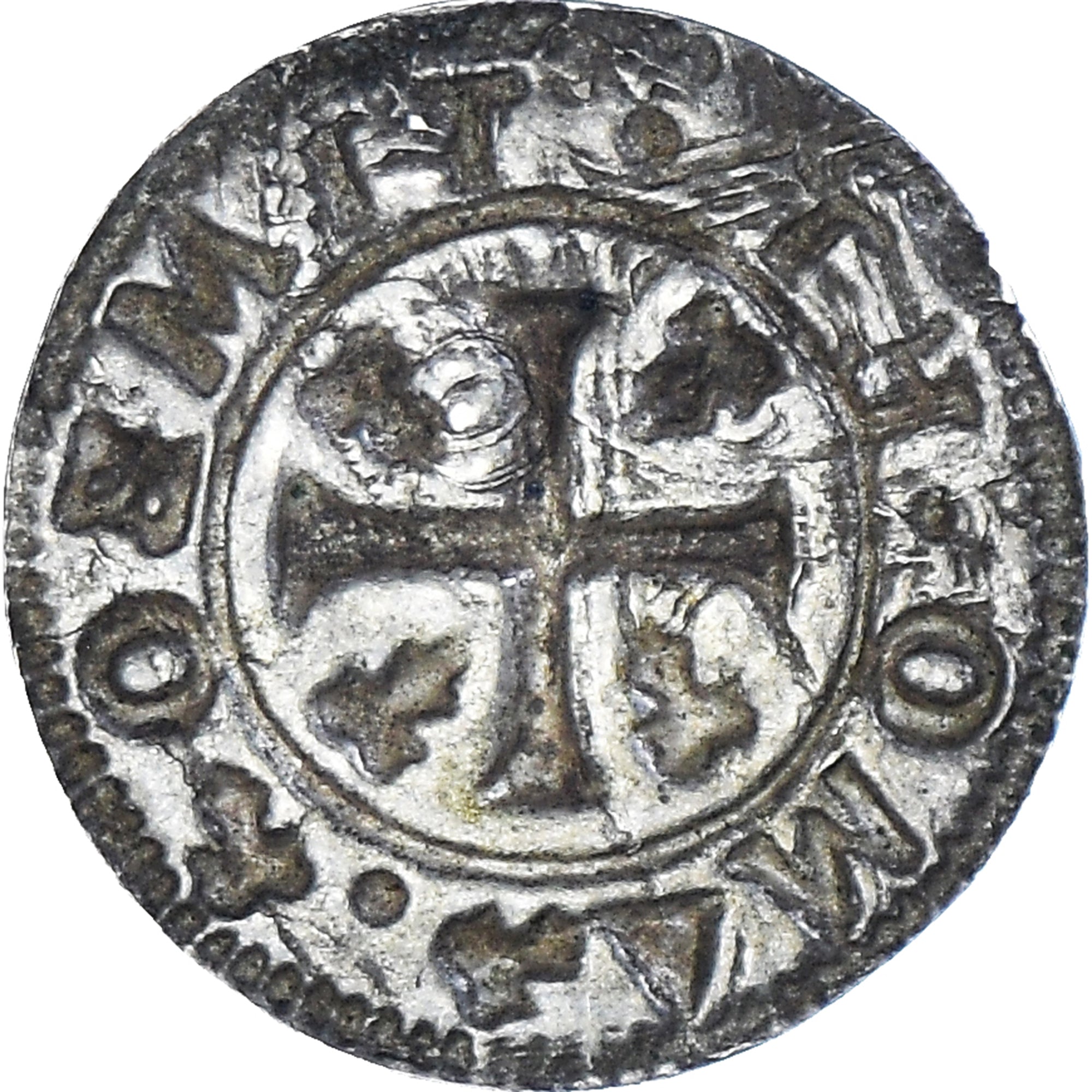 Francia, Denier à épouser, Collection Térisse, MBC+, Plata, Terisse:D17