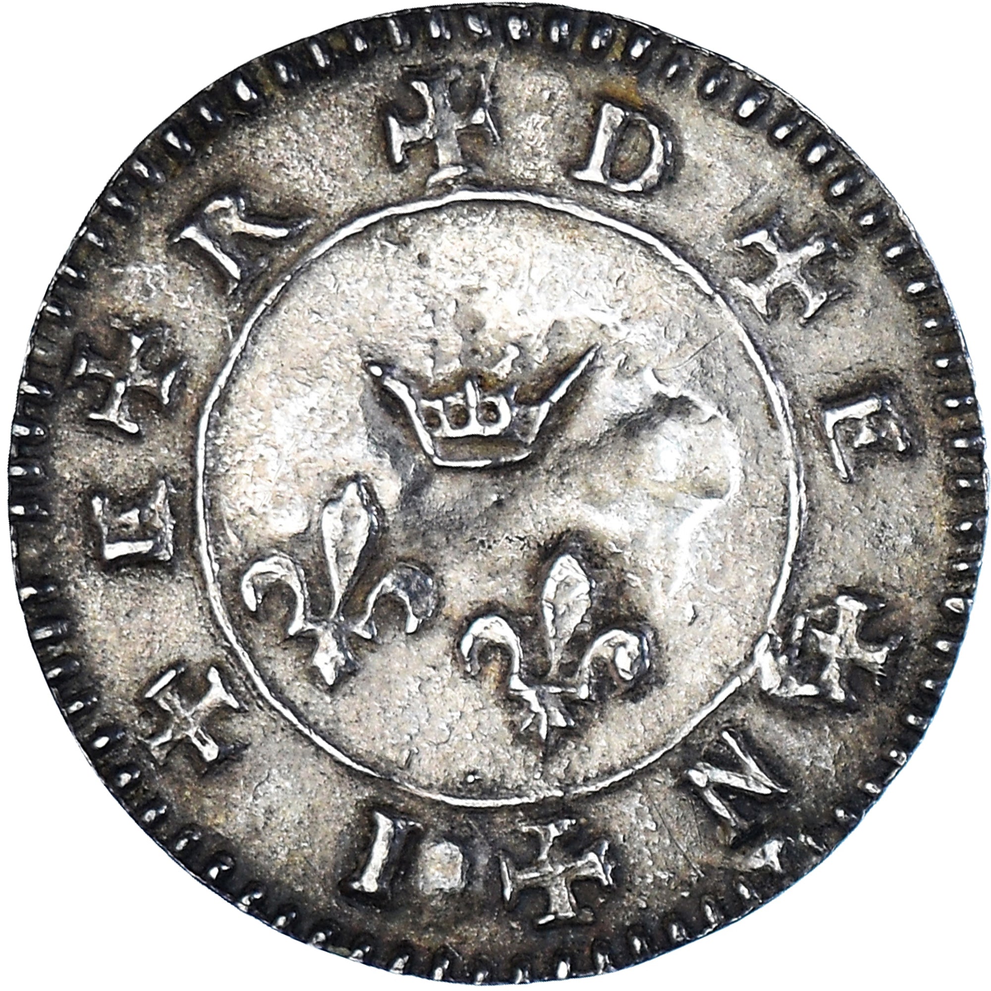 Francia, Denier à épouser, Collection Térisse, MBC+, Plata, Terisse:D26