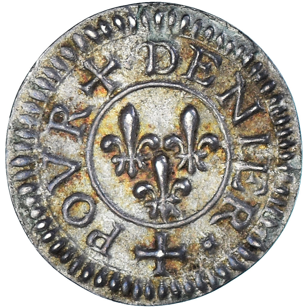 Francia, Denier à épouser, Collection Térisse, EBC, Plata, Terisse:D39