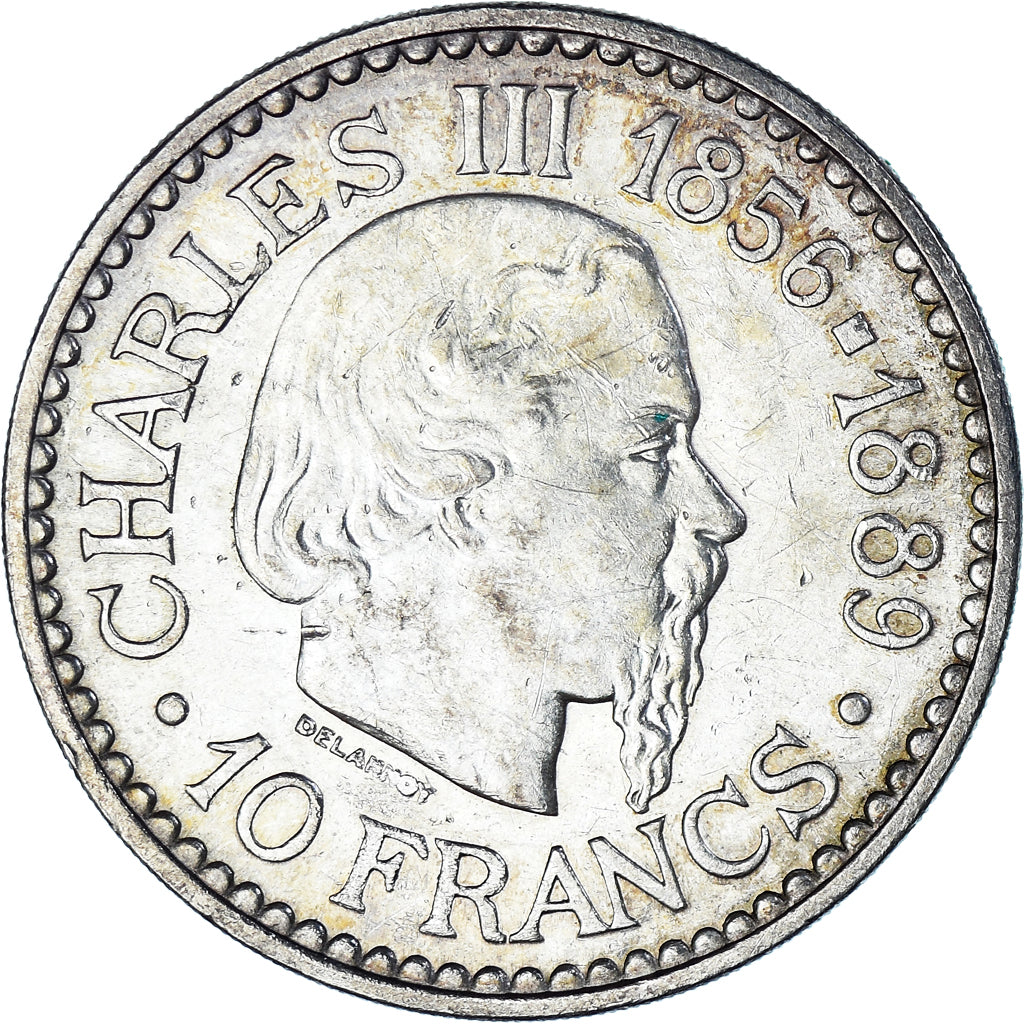 Moneta, Monaco, Rainier III, 10 Francs, 1966, Monnaie de Paris, AU(50-53)