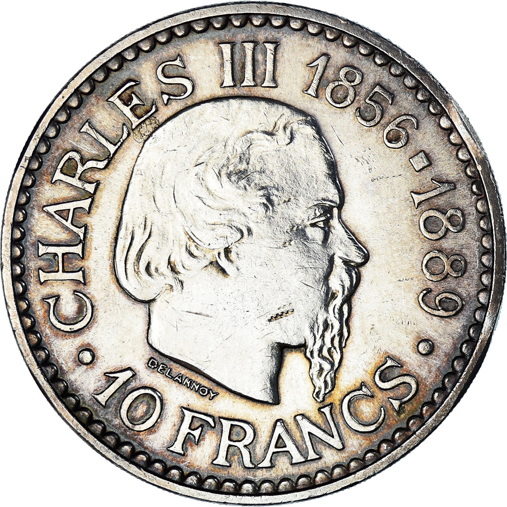 Moneta, Monaco, Rainier III, 10 Francs, 1966, Monnaie de Paris, AU(55-58)