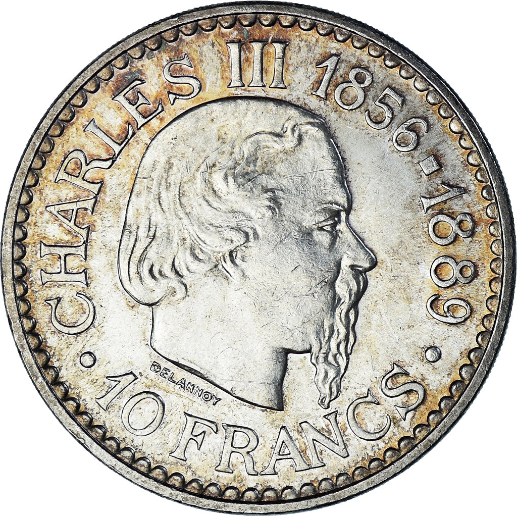 Moneta, Monaco, Rainier III, 10 Francs, 1966, Monnaie de Paris, AU(55-58)