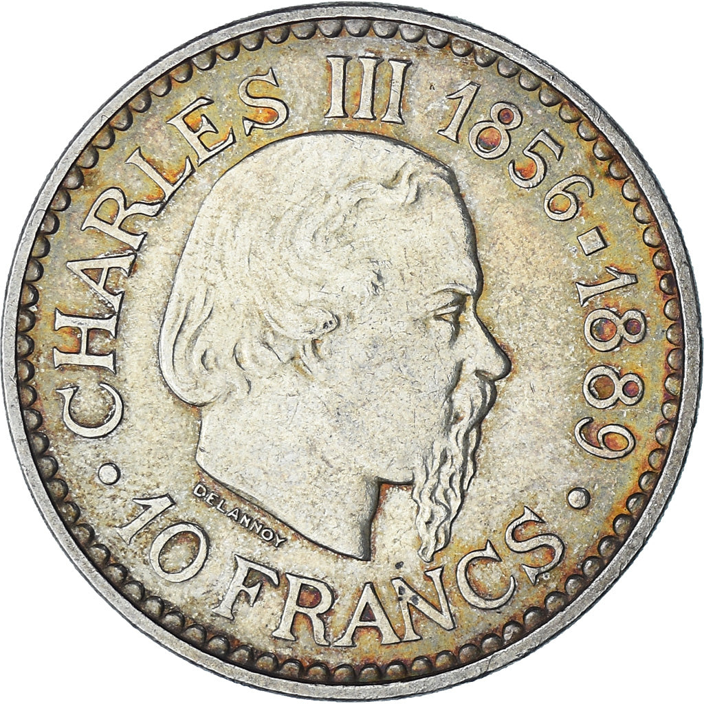 Moneta, Monaco, Rainier III, 10 Francs, 1966, Monnaie de Paris, SPL, Argento