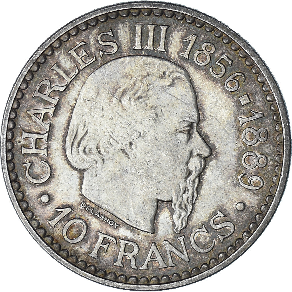 Moneta, Monaco, Rainier III, 10 Francs, 1966, Monnaie de Paris, SPL, Argento