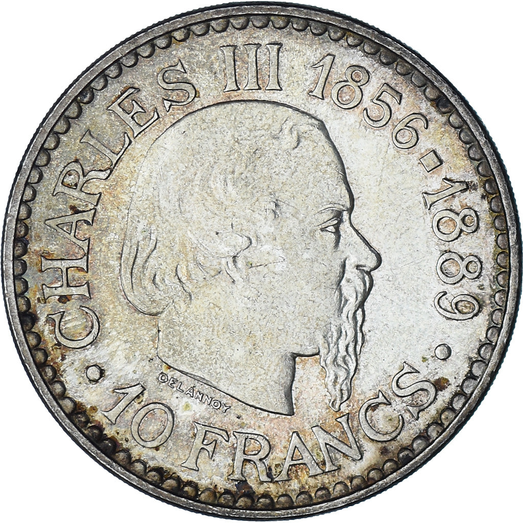 Moneta, Monaco, Rainier III, 10 Francs, 1966, Monnaie de Paris, SPL+, Argento