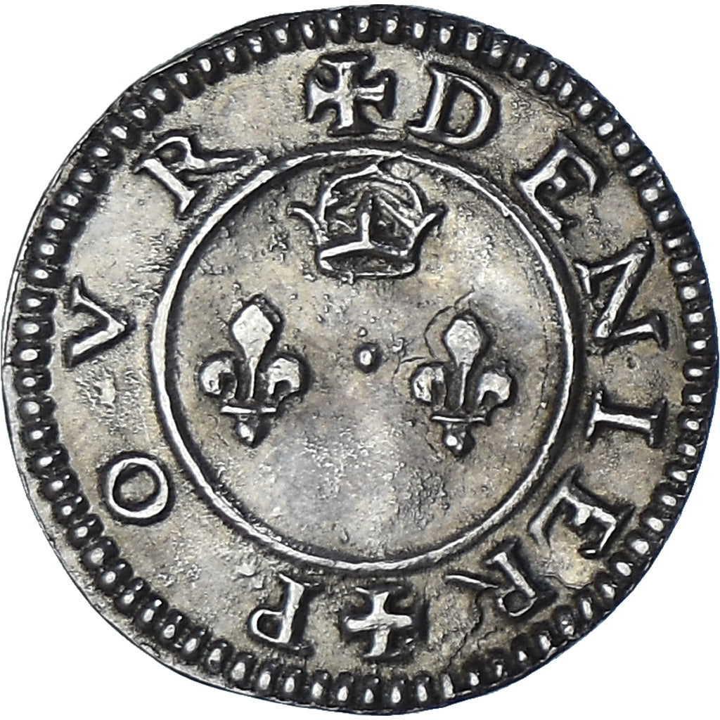 Frankrijk, Denier à épouser, Collection Térisse, ZF+, Zilver, Terisse:D37