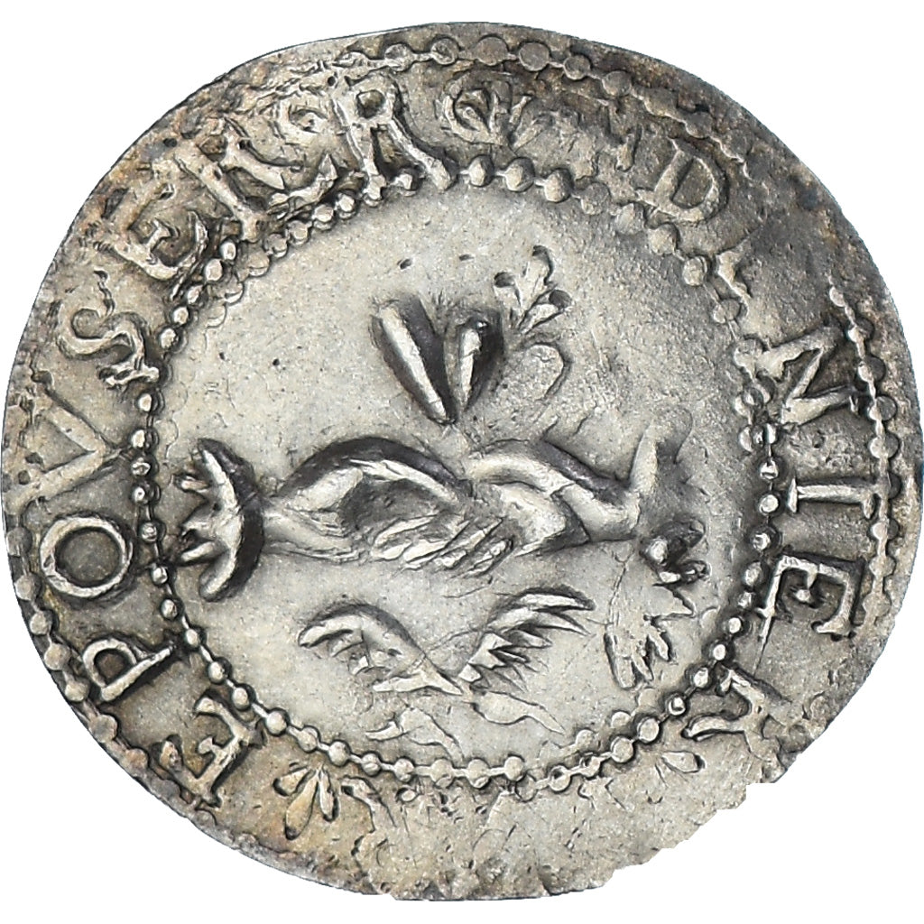 Francia, Denier à épouser, Collection Térisse, BC+, Plata, Terisse:d32