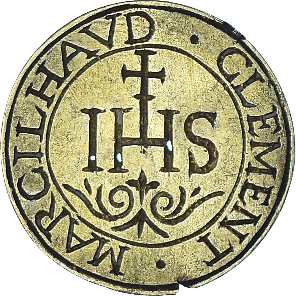 Frankrijk, Denier à épouser, Collection Térisse, ZF+, Vermeil, Terisse:D69