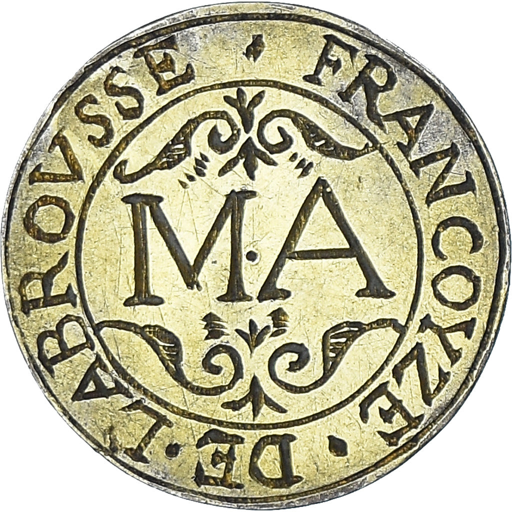 Francja, Denier à épouser, Collection Térisse, AU(50-53), Vermeil
