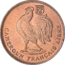 Moeda, África Equatorial Francesa, Cameroun, 50 Centimes, 1943, Pretoria