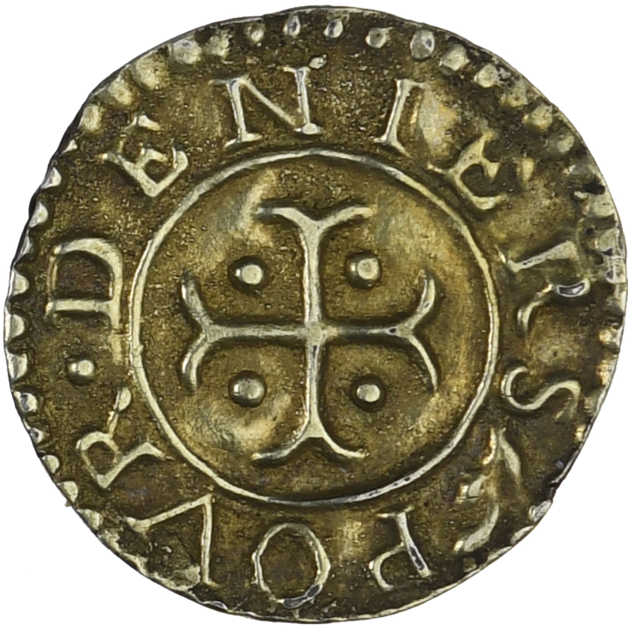 Francia, Denier à épouser, Collection Térisse, MBC+, Oro vermeil, Terisse:D43