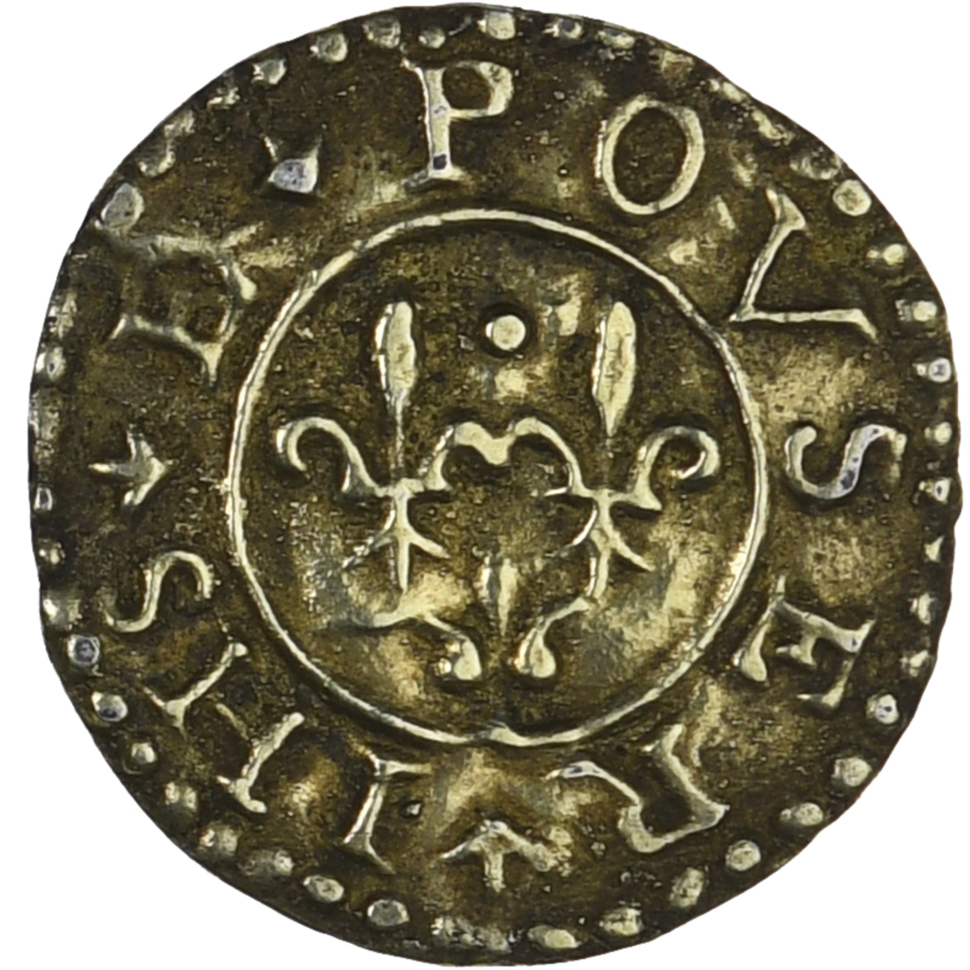 Francia, Denier à épouser, Collection Térisse, MBC+, Oro vermeil, Terisse:D43