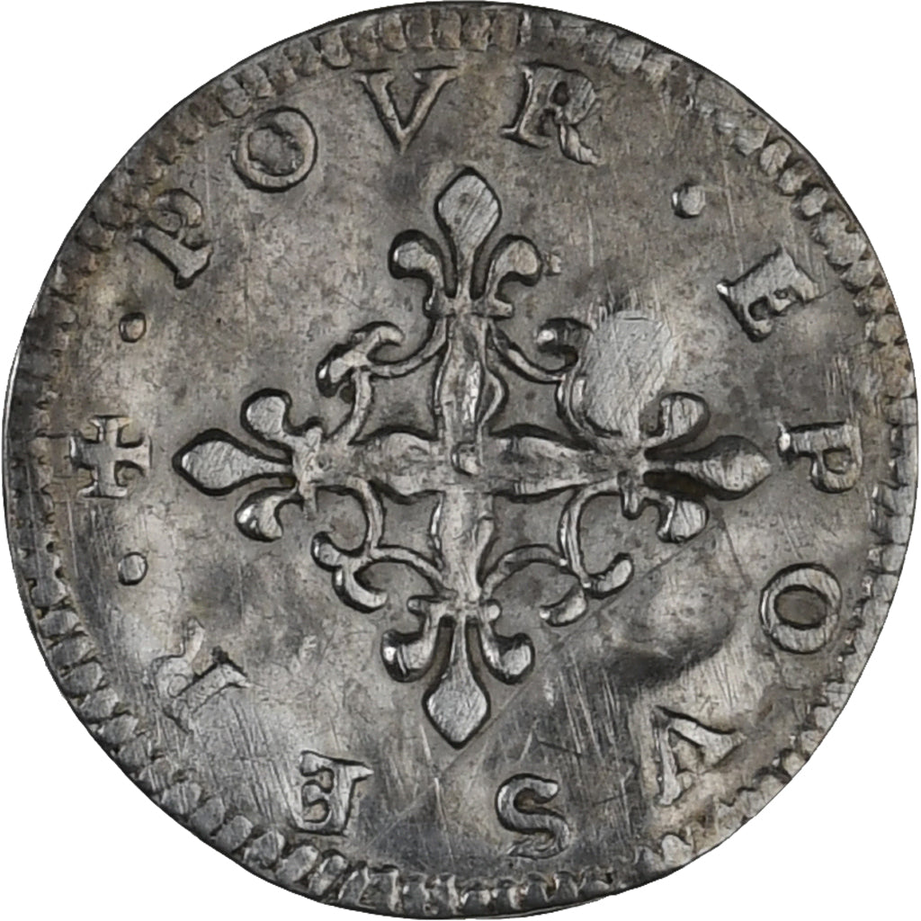 Frankrijk, Denier à épouser, Collection Térisse, ZF, Zilver, Terisse:D52