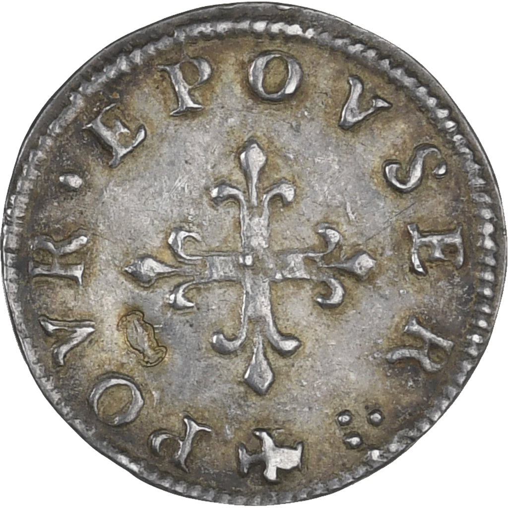 Frankrijk, Denier à épouser, Collection Térisse, ZF+, Zilver, Terisse:D55