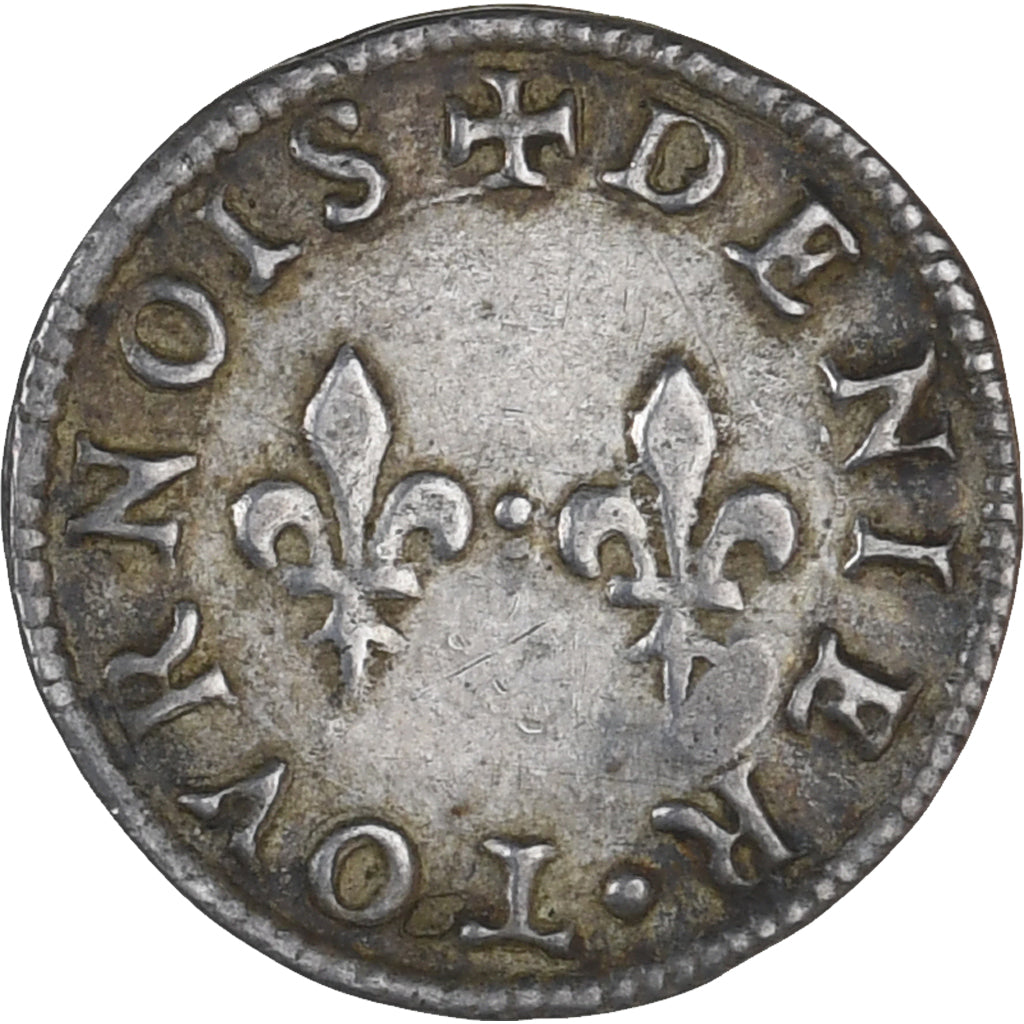 Frankrijk, Denier à épouser, Collection Térisse, ZF+, Zilver, Terisse:D55