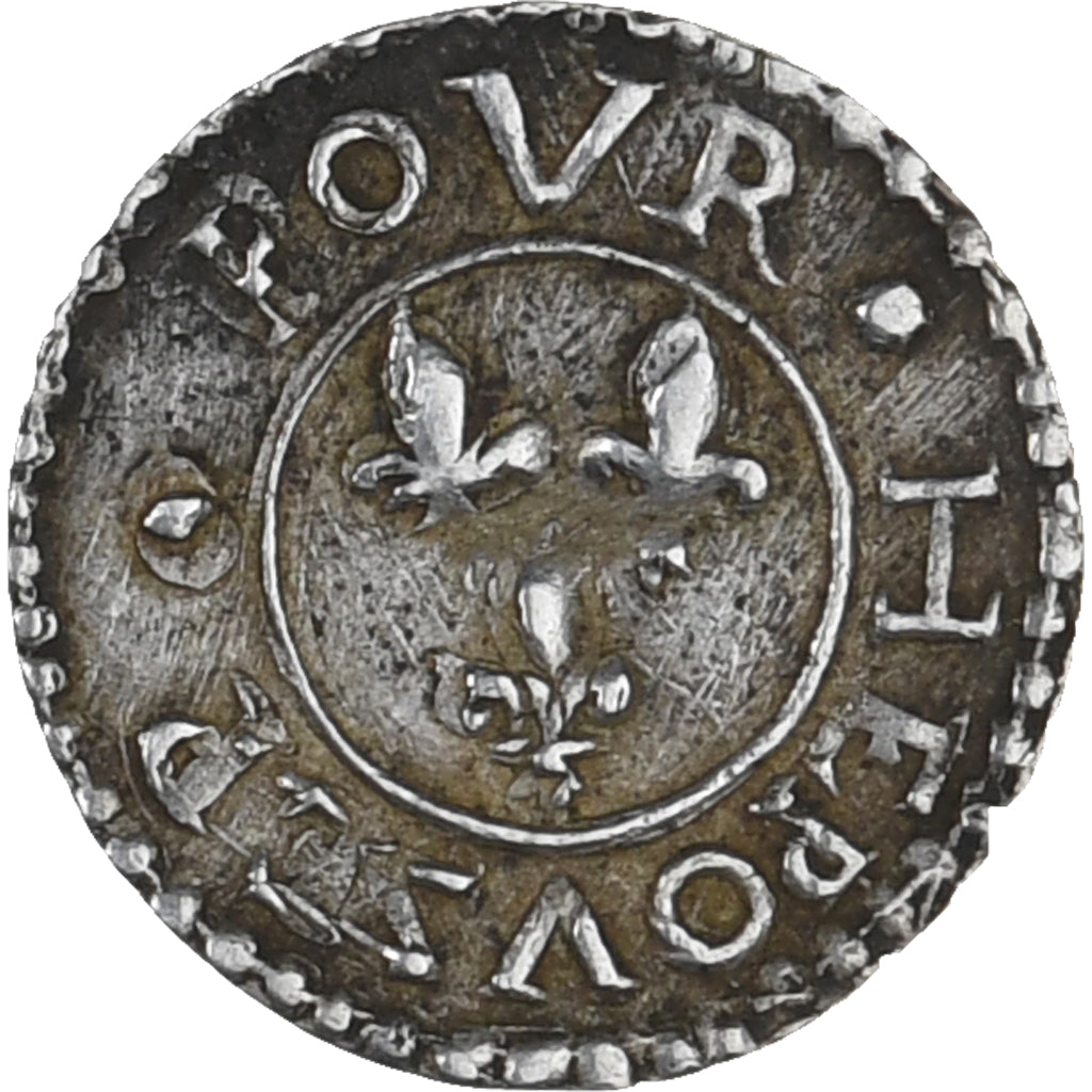 Frankrijk, Denier à épouser, Collection Térisse, ZF, Zilver, Terisse:D58