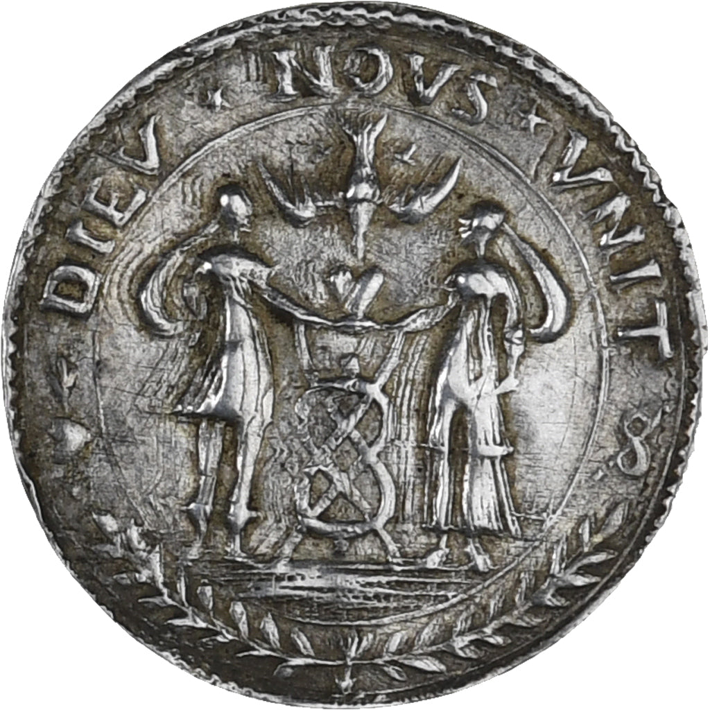 France, Denier à épouser, Collection Térisse, TTB+, Argent, Terisse:D64