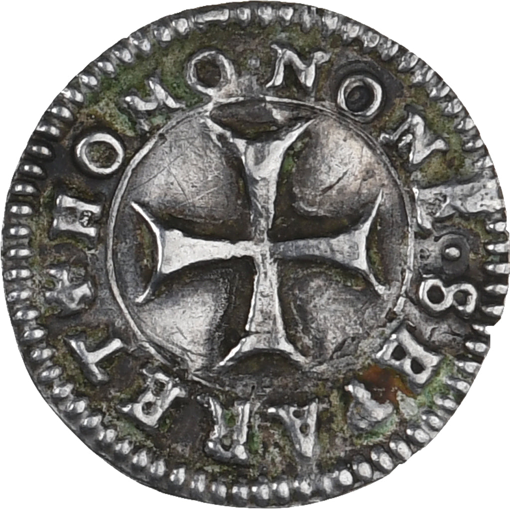 Frankrijk, Denier à épouser, Collection Térisse, ZF+, Zilver, Terisse:D108