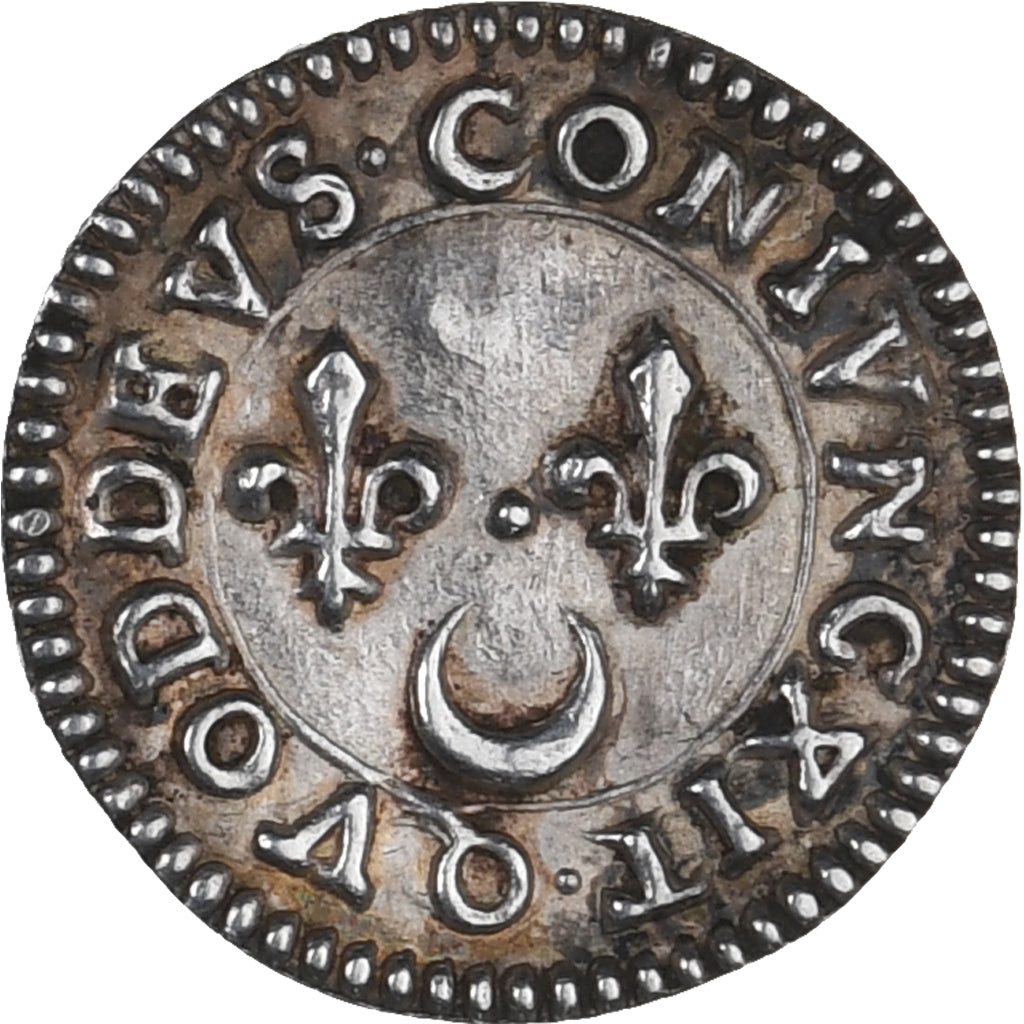 Frankrijk, Denier à épouser, Collection Térisse, ZF+, Zilver, Terisse:D108