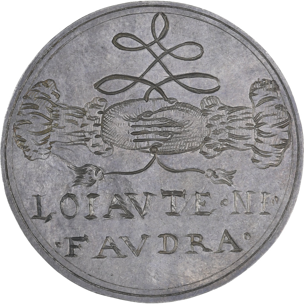 Francja, Denier à épouser, 1653, Collection Térisse, AU(50-53), Srebro