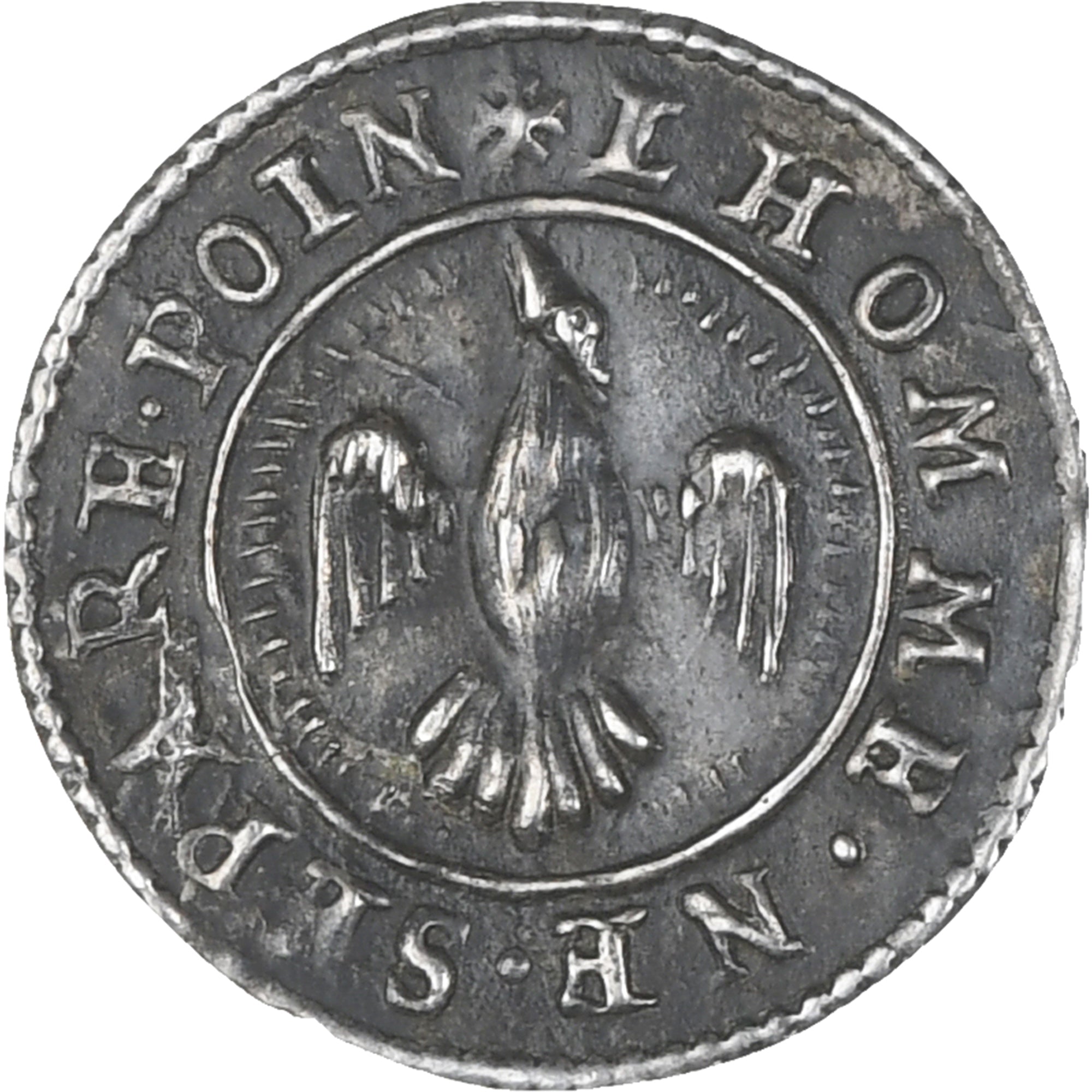 Frankrijk, Denier à épouser, Collection Térisse, ZF+, Zilver, Terisse:D102