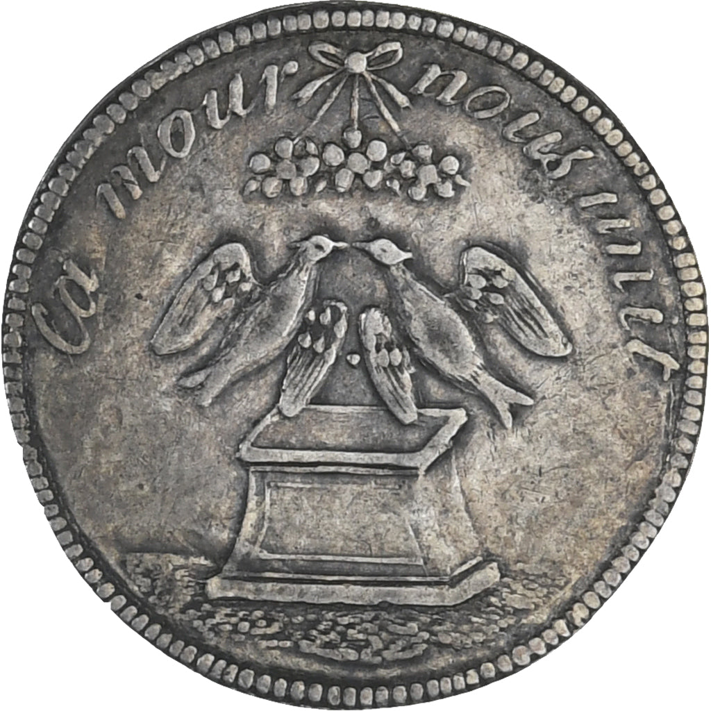 Francia, Denier à épouser, Collection Térisse, MBC+, Plata, Terisse:D101