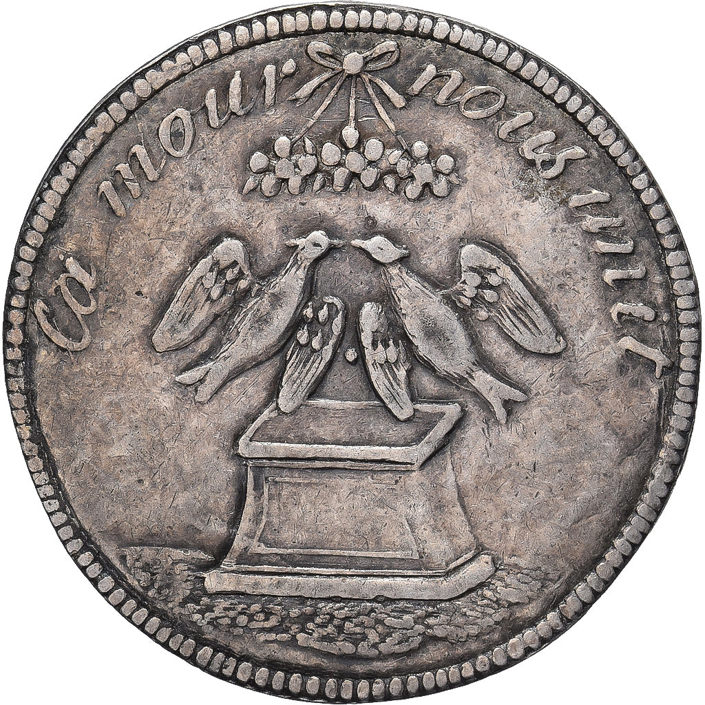 France, Denier à épouser, Collection Térisse, TTB+, Argent, Terisse:D101
