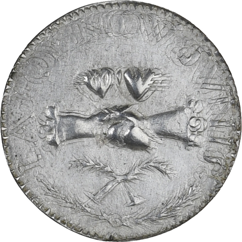 Frankrijk, Denier à épouser, Collection Térisse, FR+, Zilver, Terisse:D88