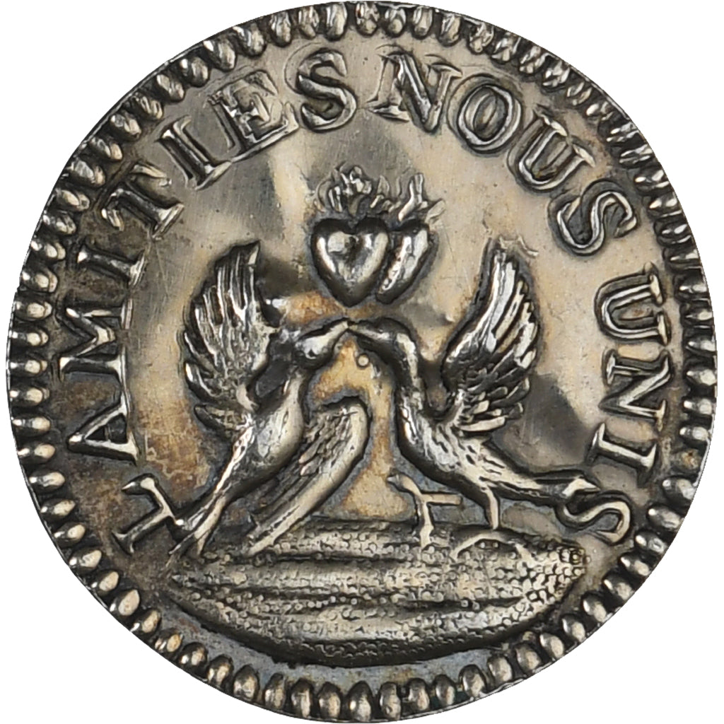 France, Denier à épouser, Collection Térisse, TTB+, Argent, Terisse:D100