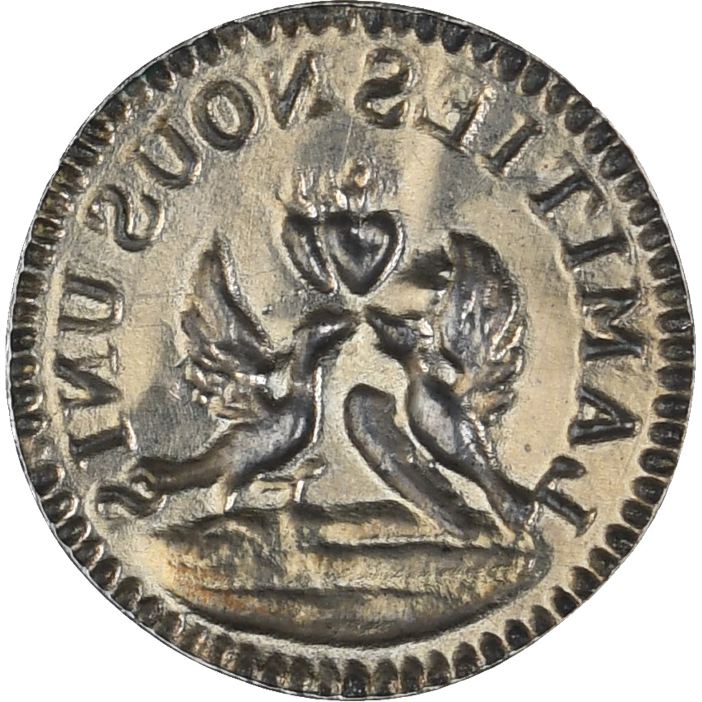 France, Denier à épouser, Collection Térisse, TTB+, Argent, Terisse:D100