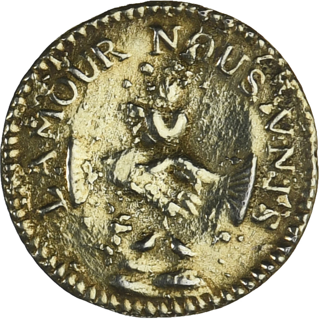 Francia, Denier à épouser, Collection Térisse, MBC, Oro vermeil, Terisse:D125