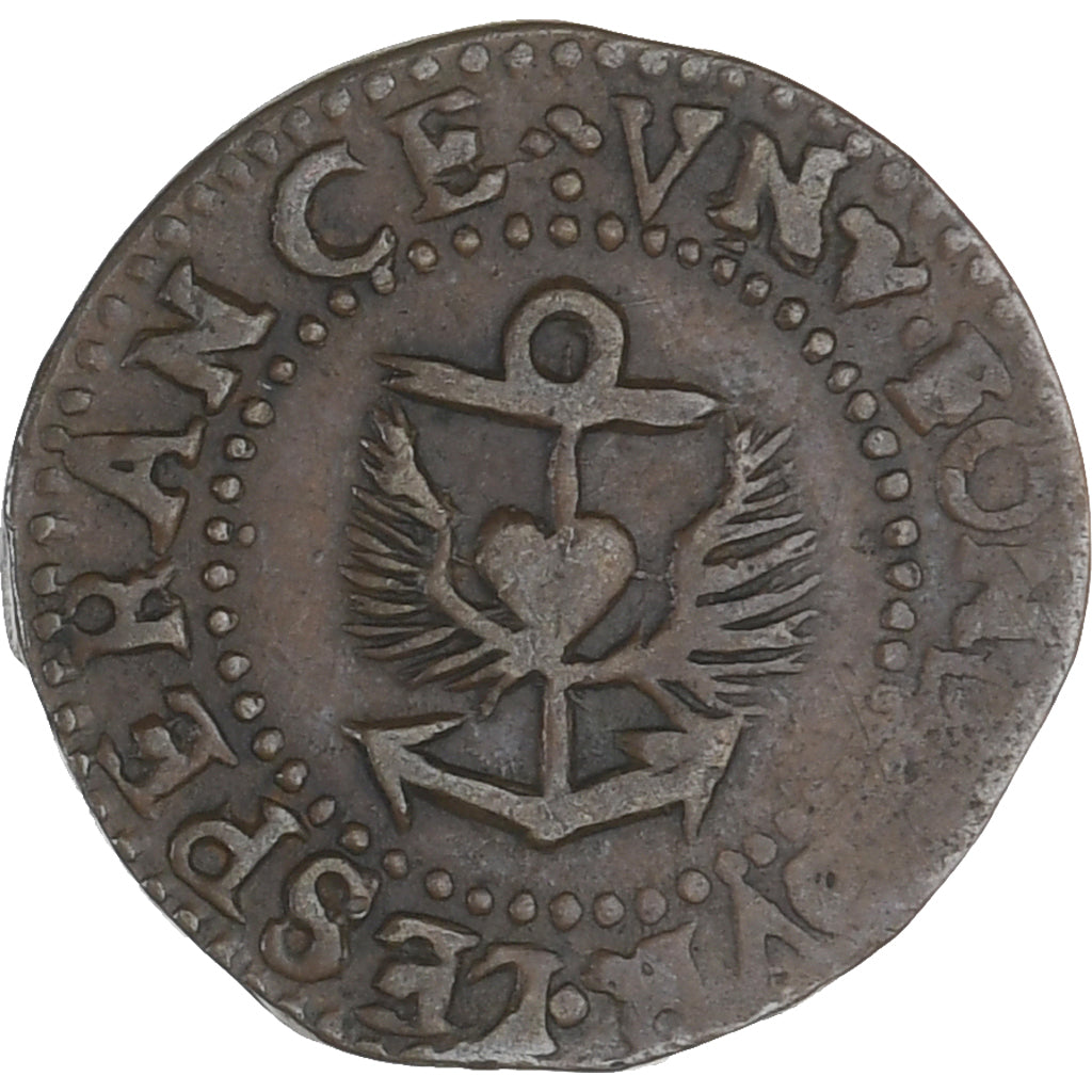 France, Denier à épouser, Collection Térisse, EF(40-45), Copper, Terisse:D122
