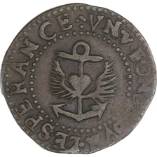France, Denier à épouser, Collection Térisse, EF(40-45), Copper, Terisse:D122