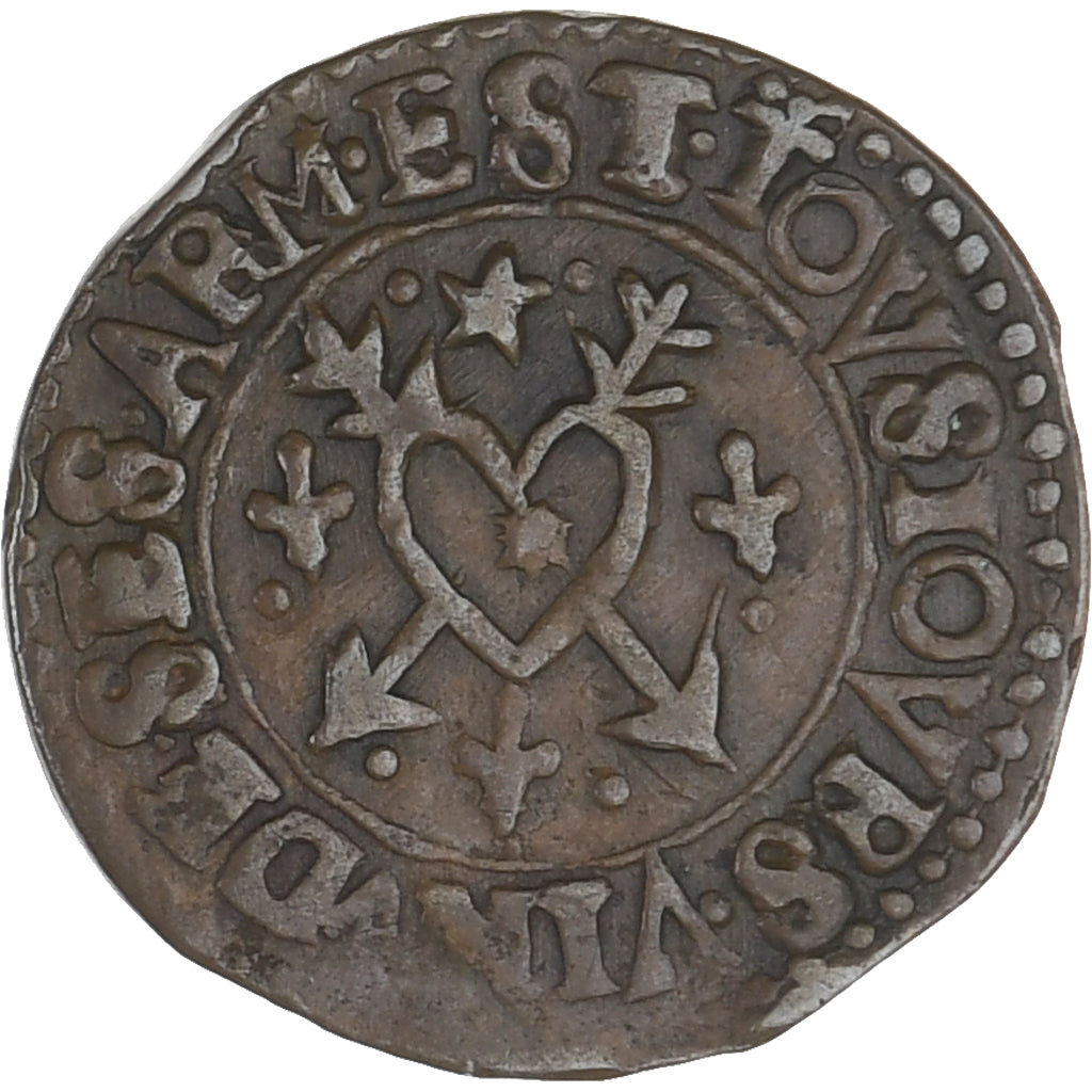France, Denier à épouser, Collection Térisse, EF(40-45), Copper, Terisse:D122