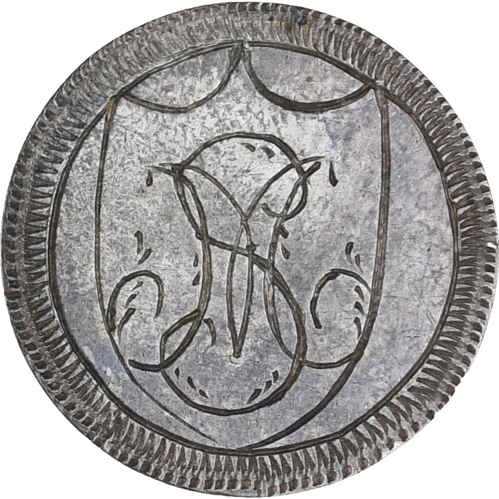 Frankrijk, Denier à épouser, 1824, Collection Térisse, ZF+, Zilver