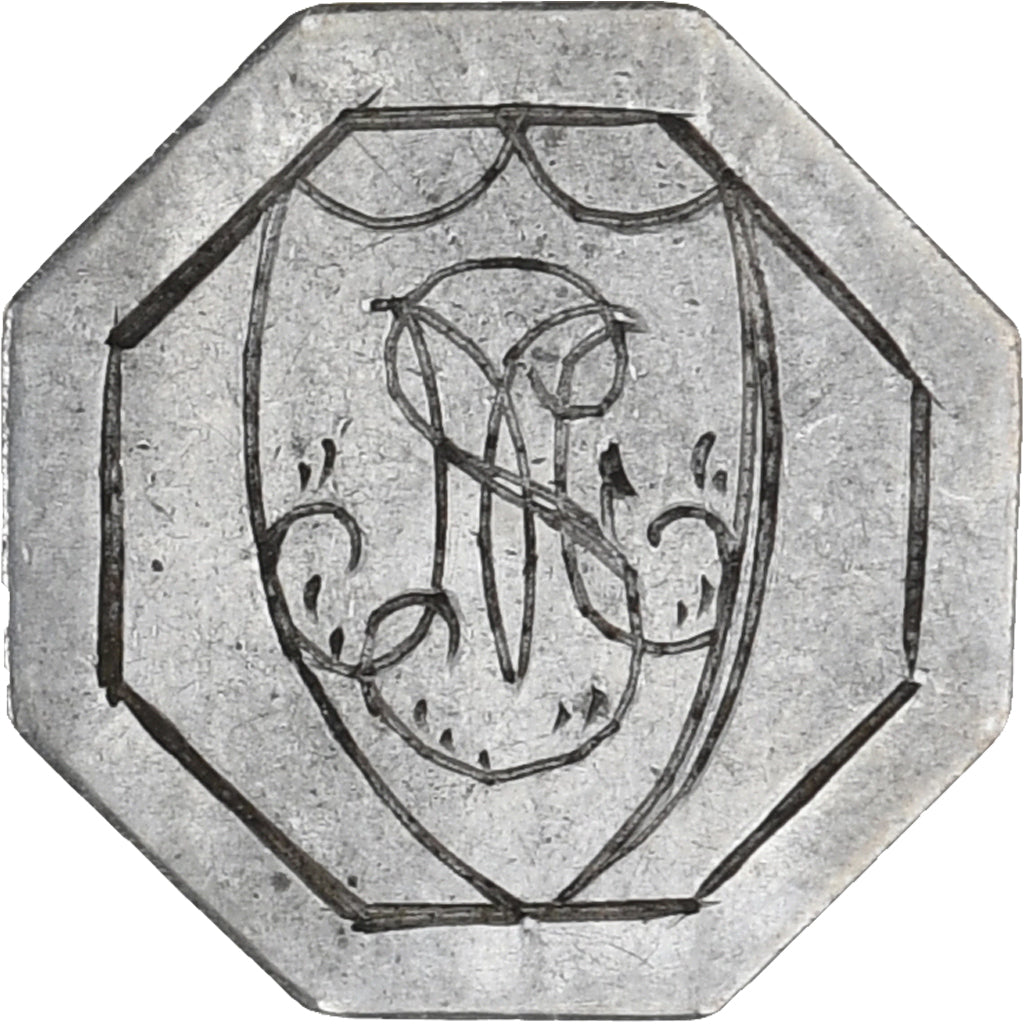 Francia, Denier à épouser, 1813, Collection Térisse, MBC+, Plata